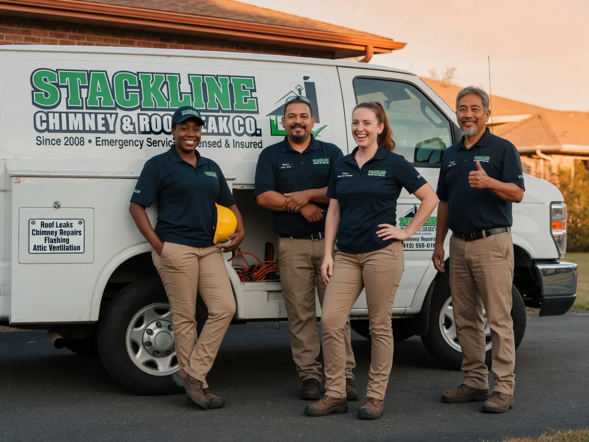 Chimney flashing repair company in Stevensville, MD